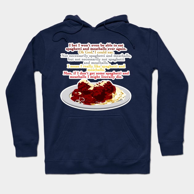 Mmmm Spaghetti Hoodie by EJTees